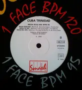 12inch Vinyl Single - Cuba Trinidad - Mega Soca Mix - Blue Clear