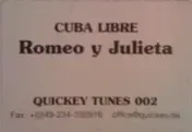 Cuba Libre - Romeo Y Julieta