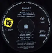 12inch Vinyl Single - Cubic 22 - Night In Motion