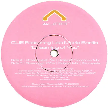 Cue Featuring Lisa Marie Bonilla - Dreaming Of You