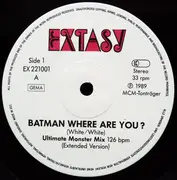 12inch Vinyl Single - Cult Of The Bat - Batman Where Are You?