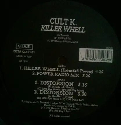 Cult K. - Killer Wheel