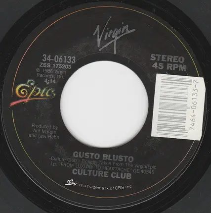 Culture Club - Gusto Blusto