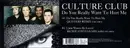 12inch Vinyl Single - Culture Club - Do You Really Want To Hurt Me