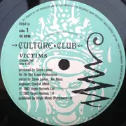 7inch Vinyl Single - Culture Club - Victims - Poster Sleeve