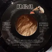 7inch Vinyl Single - Curtie And The Boombox - Let's Talk It Over In The Ladies' Room