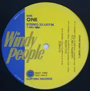 LP - Curtis Creek Band - Windy People 陽光と風のエリア - + Booklet