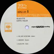 LP - Curtis Fuller's Quintet With Benny Golson , Tommy Flanagan , Jimmy Garrison , Al Harewood - Blues-ette - obi