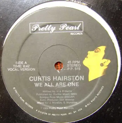 Curtis Hairston - We All Are One