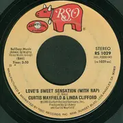 7inch Vinyl Single - Curtis Mayfield & Linda Clifford - Love's Sweet Sensation