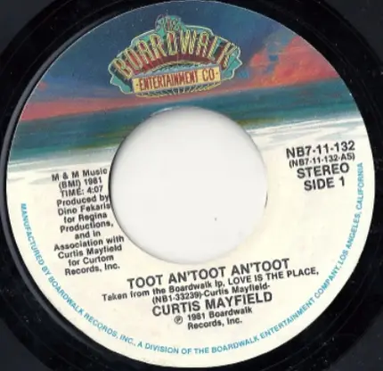 Curtis Mayfield - Toot An' Toot An' Toot