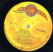 Double LP - Curtis Mayfield - Curtis / Live! - Gatefold