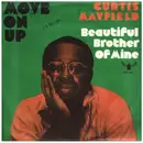 7inch Vinyl Single - Curtis Mayfield - Move On Up - Original 1st German