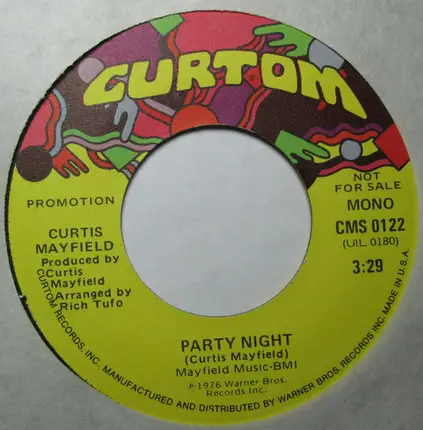 Curtis Mayfield - Party Night