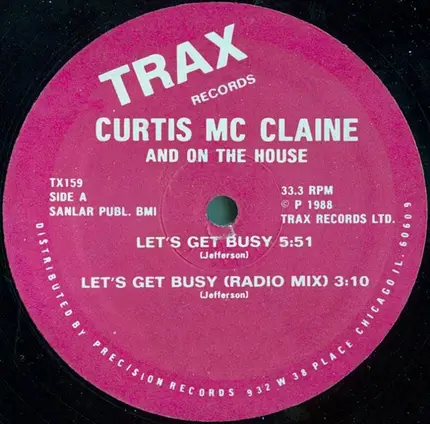 Curtis McClain And On The House - Let's Get Busy