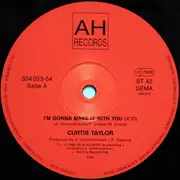 12inch Vinyl Single - Curtis Taylor - Lonely Boy