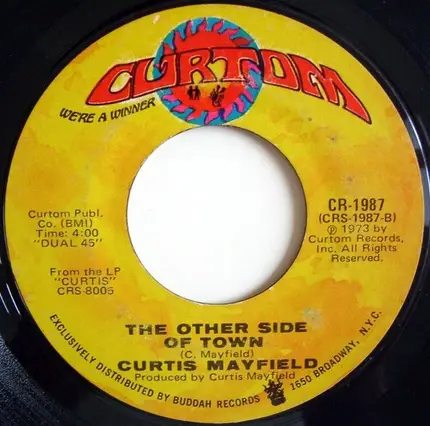Curtis Mayfield - Future Shock / The Other Side Of Town