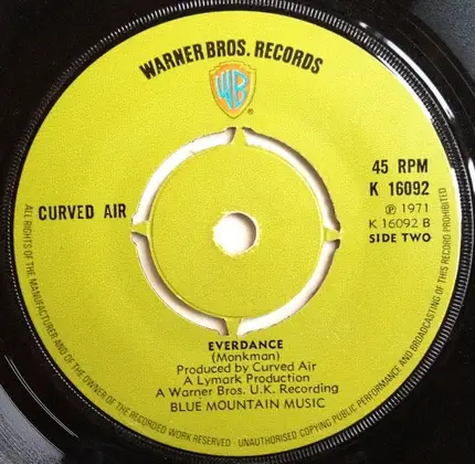 Curved Air - Back Street Luv