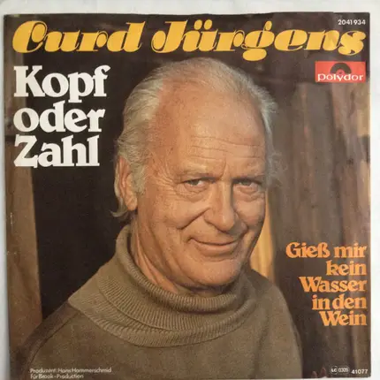 Curd Jürgens - Kopf Oder Zahl