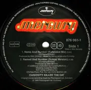 12inch Vinyl Single - Curiosity Killed The Cat - Name And Number