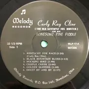 LP - Curly Ray Cline - The Old Kentucky Fox Hunter And His Lonesome Pine Fiddle