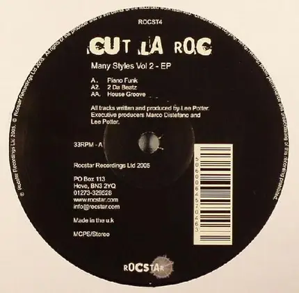 Cut La Roc - Many Styles Vol 2 - EP