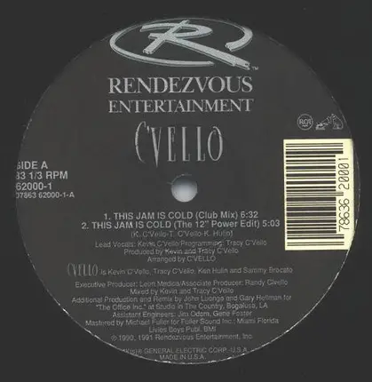 C'Vello - This Jam Is Cold