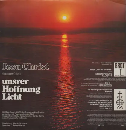 CVJM-Posaunenchor Bünde-Dünne - Jesu Christ, du bist unsrer Hoffnung Licht