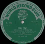 LP - Cy Grant - Cool Folk! - Mono