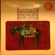 Double LP - Cynthia Gooding - A Treasury Of Spanish & Mexican Folk Song Sung By Cynthia Gooding - Mono