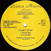 Cynthia M - I Can't Stop