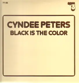 Cyndee Peters - Black Is The Color