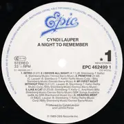 LP - Cyndi Lauper - A Night To Remember