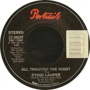 7inch Vinyl Single - Cyndi Lauper - All Through The Night