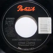 7inch Vinyl Single - Cyndi Lauper - Money Changes Everything (Live)