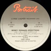 12inch Vinyl Single - Cyndi Lauper - Money Changes Everything (Live!!)