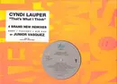 12inch Vinyl Single - Cyndi Lauper - That's What I Think