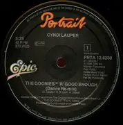 12inch Vinyl Single - Cyndi Lauper - The Goonies™ 'R' Good Enough