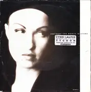 7inch Vinyl Single - Cyndi Lauper - The World Is Stone