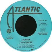 7inch Vinyl Single - Cyndi Phillips - Sacrifice