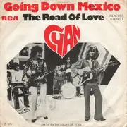 7inch Vinyl Single - Cyan - Going Down Mexico / The Road Of Love