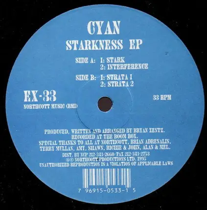 Cyan - Starkness EP