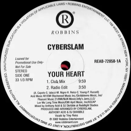 Cyberslam - Your Heart