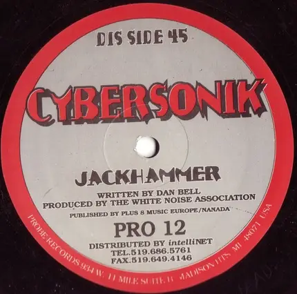 Cybersonik - Jackhammer / Machine Gun