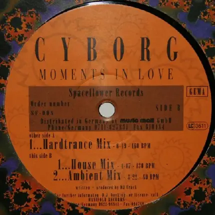 Cyborg - Moments In Love