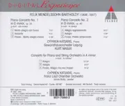 CD - Mendelssohn-Bartholdy - Piano Concertos Nos. 1 & 2