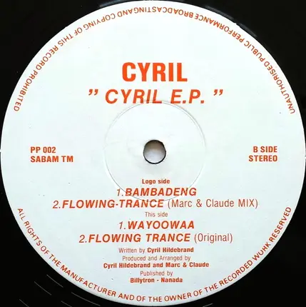 Cyril - Cyril E.P.