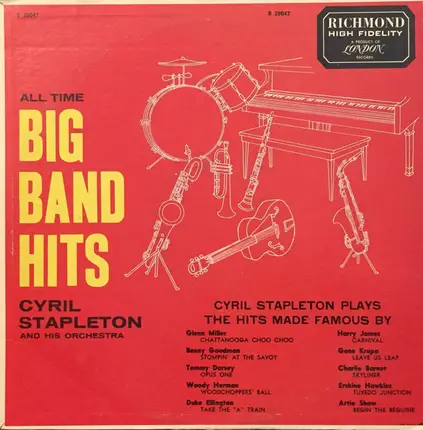 Cyril Stapleton And His Orchestra - All Time Big Band Hits