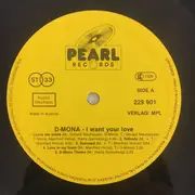 LP - D-Mona - I Want Your Love