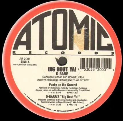 D-Barr - Big Bout Ya!